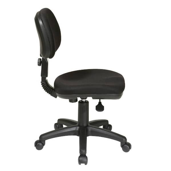 Stylish Java Brown Office Chair in Scoop Style –