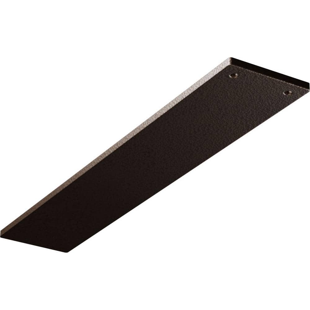 3 in. x 0.25 in. x 16 in. Steel Hammered Dark Bronze Logan Bracket price history on PriceWatchPro