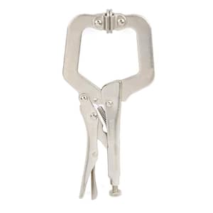 6 in. Locking Clamp With Swivel Pads