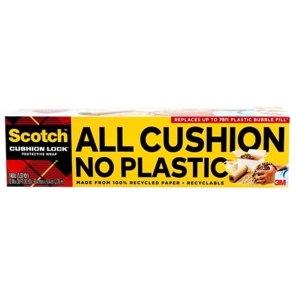 Scotch 12 in. x 30 ft. Cushion Lock Protective Packing Wrap