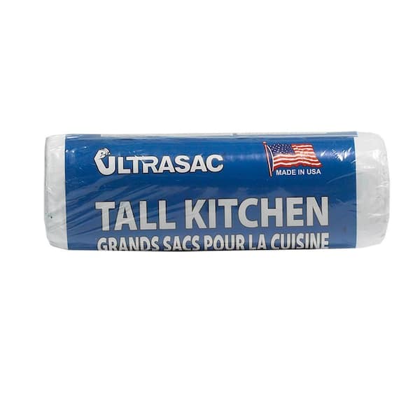 Ultrasac 13 Gal. Clear Recycling Tall Kitchen Bags (18 Count