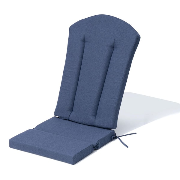 21.65 in. x 49.61 in. 1-Piece Replacement Outdoor Adirondack Chairs Cushion in Sky
