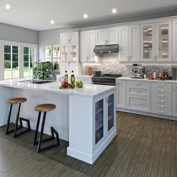 J Collection Wallace Painted Warm White, Cost To Install Kitchen Cabinets Per Square Foot Philippines