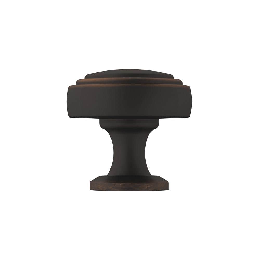 Winsome Oil Rubbed Bronze Round Cabinet Knob with Mounting Hardware