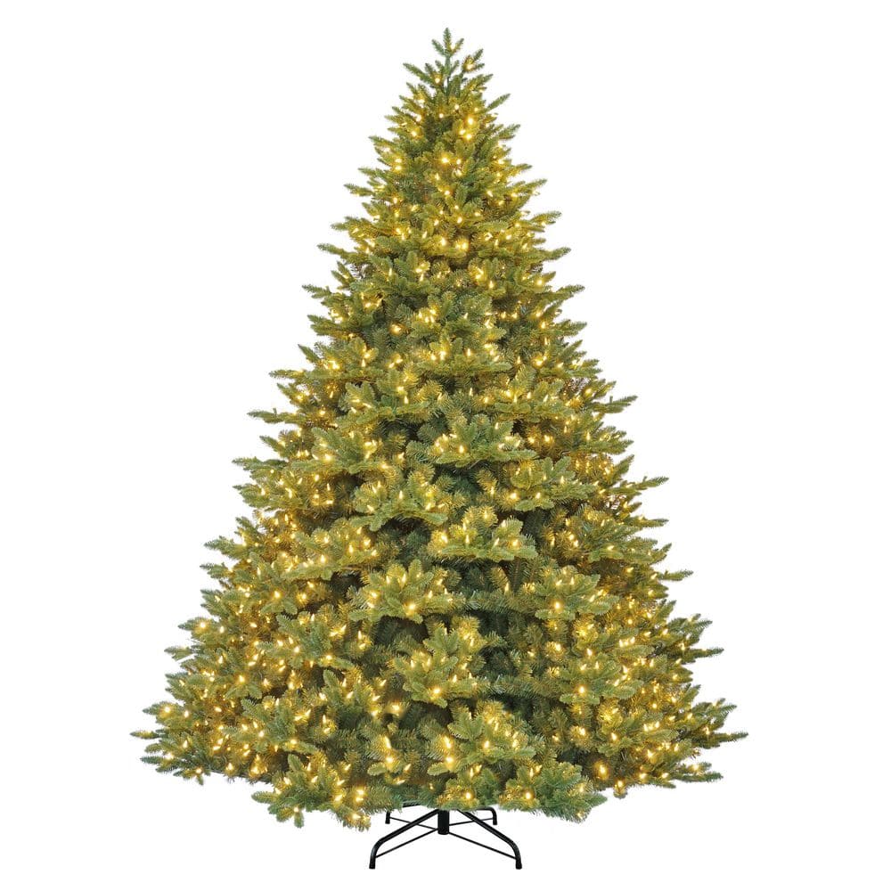 9.5 ft. Pre-Lit Noble Fir Artificial Christmas Tree with 1600 Dual-Color LED Lights price history on PriceWatchPro