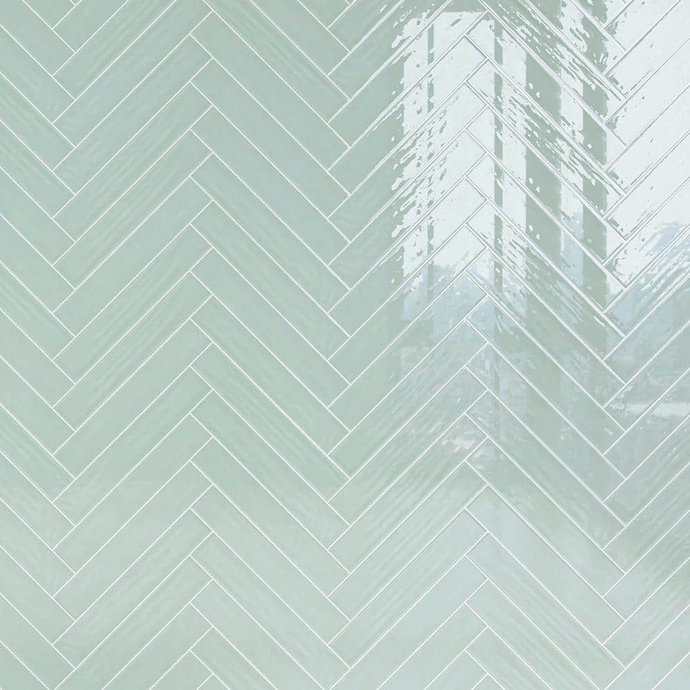 Fern Green 2x12 Polished Ceramic Subway Wall Tile