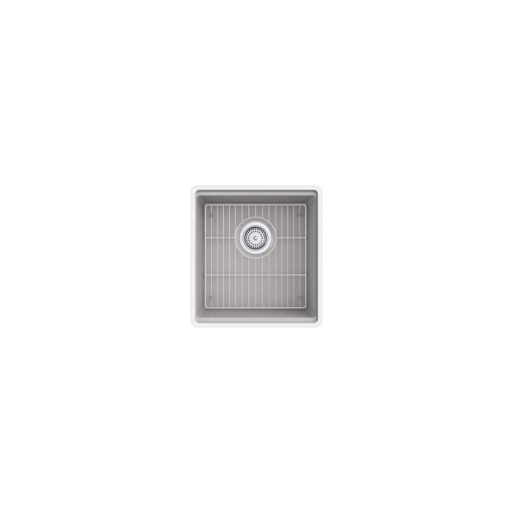 Billings 18" Matte Grey Composite Undermount Bar Sink
