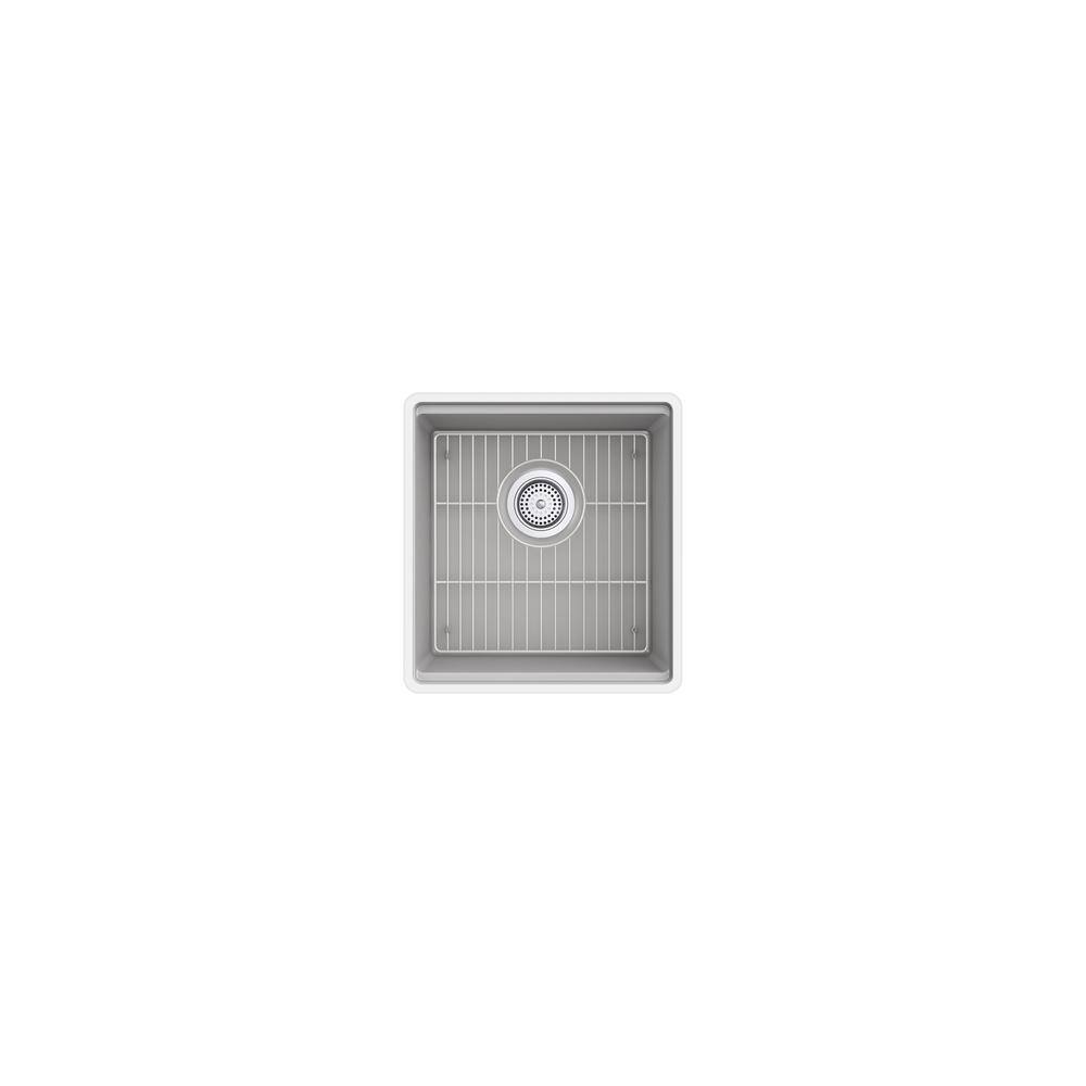 Billings 18" Matte Grey Composite Undermount Bar Sink