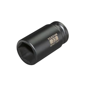 3/4 in. Drive 33 mm 6-Point Deep Impact Socket