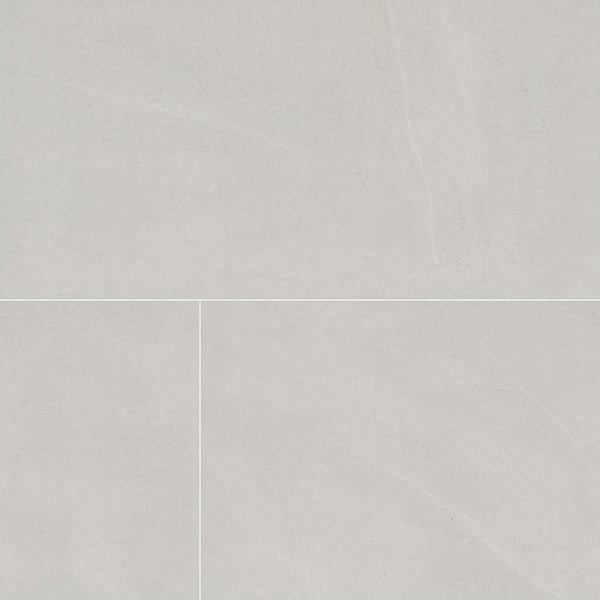 MSI Take Home Sample - Bellevue White 6 in. x 6 in. Matte Porcelain Floor and Wall Tile