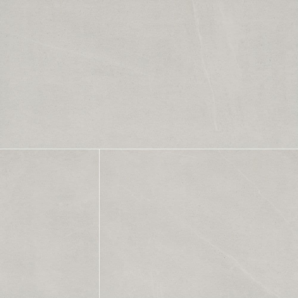 Bellevue White 24 in. x 48 in. Matte Porcelain Limestone Look Floor and Wall Tile (16 sq. ft./Case) price history on PriceWatchPro