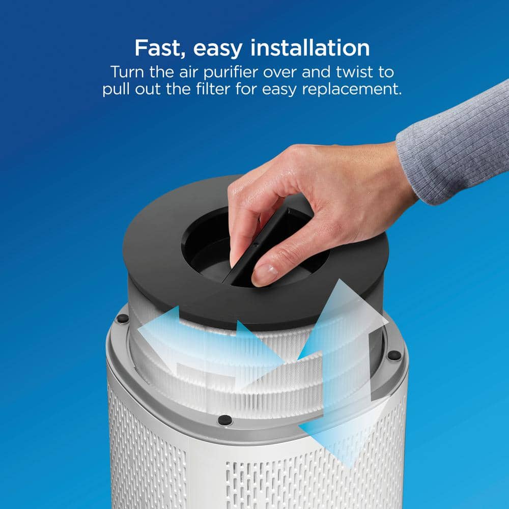 Medium White HEPA Air Purifier Replacement Filter