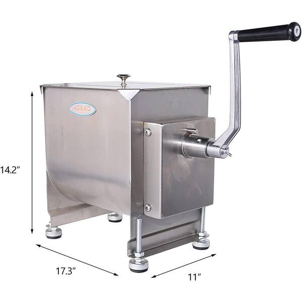 hakka 20L S/S Meat Mixer, Single Shaft, Fixing Tank, Handy Use and hakka 20L S/S Meat Mixer, Single Shaft, Fixing Tank, Handy Use and