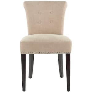 Britannia Light Gold/Black Side Chair (Set of 2)