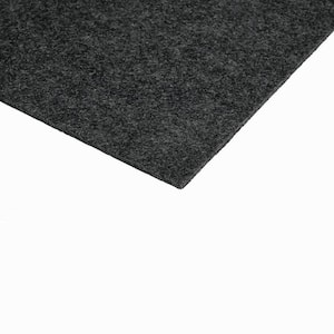 First Impressions - Ice - Black Commercial 24 x 24 in. Peel and Stick Carpet Tile Square (60 sq. ft.)