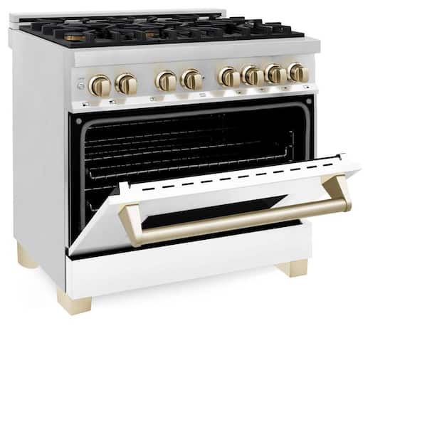 ZLINE Kitchen and Bath Autograph Edition 36 in. 6 Burner ZLINE Kitchen and Bath Autograph Edition 36 in. 6 Burner
