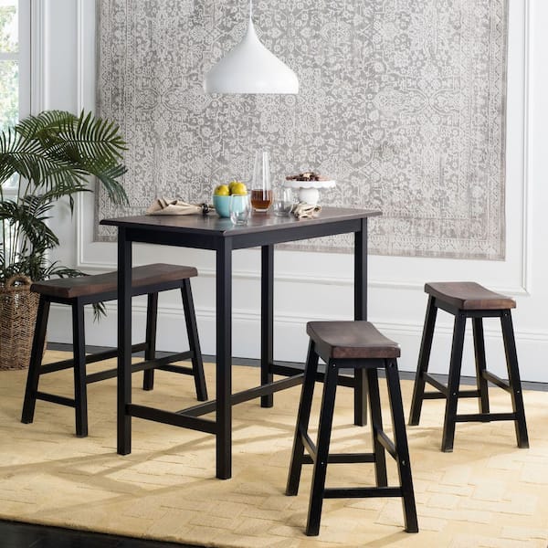 Hailey 4-piece Dark Espresso Bar Table Set