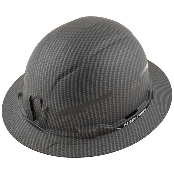 Klein Tools Non-Vented Full Brim Premium KARBN Hard Hat Class E