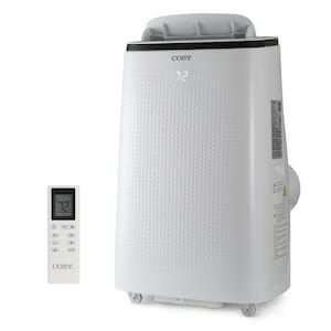 CBPAC 10800(DOE) BTU Portable Air Conditioner 775 Sq. Ft.without Heater with Dehumidifier with Remote in White