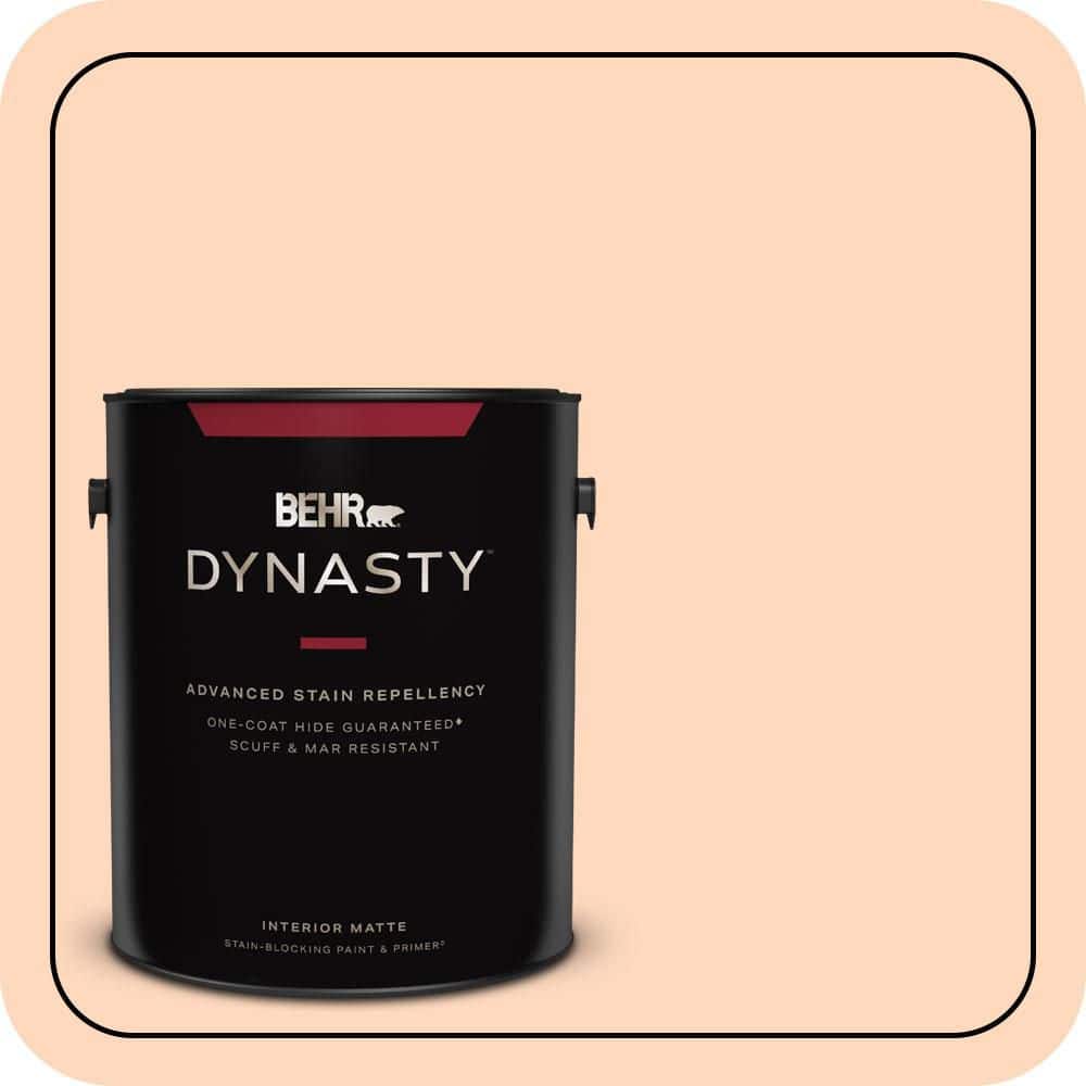 1 gal. #270C-2 Shrimp Cocktail Matte Interior Stain-Blocking Paint and Prim