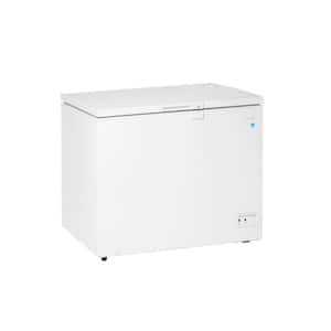 44 in. 10.00 cu. ft. Manual Defrost Chest Freezer with ENERGY STAR in White Garage Ready