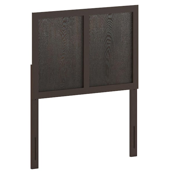 TAYLOR + LOGAN Dark Brown Twin Headboard