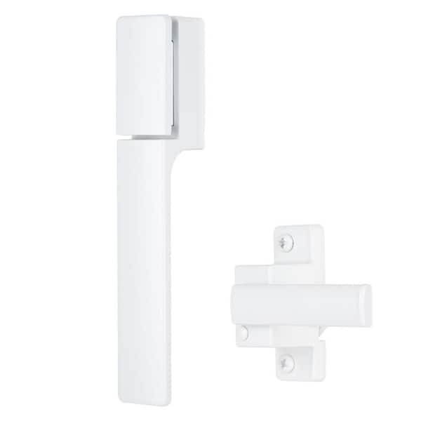 Alto Free Hanging Push Button Latch White
