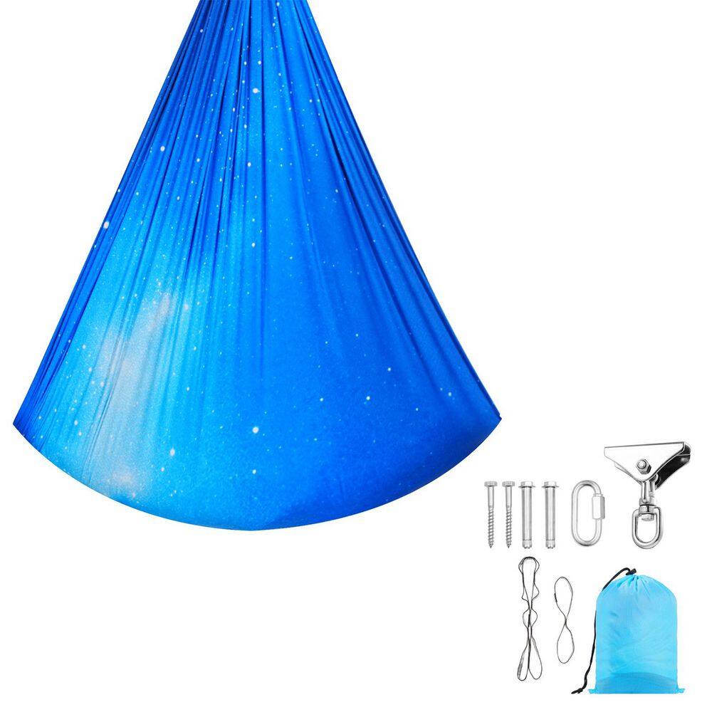 Sensory Swing, for Kids, Double-Layer Hammock, 360° Swivel Hanger, O-Sling, Holds up to 300 lbs., Adjustable Aerial Yoga price history on PriceWatchPro
