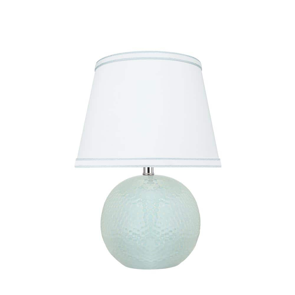 Aspen Creative Corporation 15 in. Green/Blue Ceramic Table Lamp