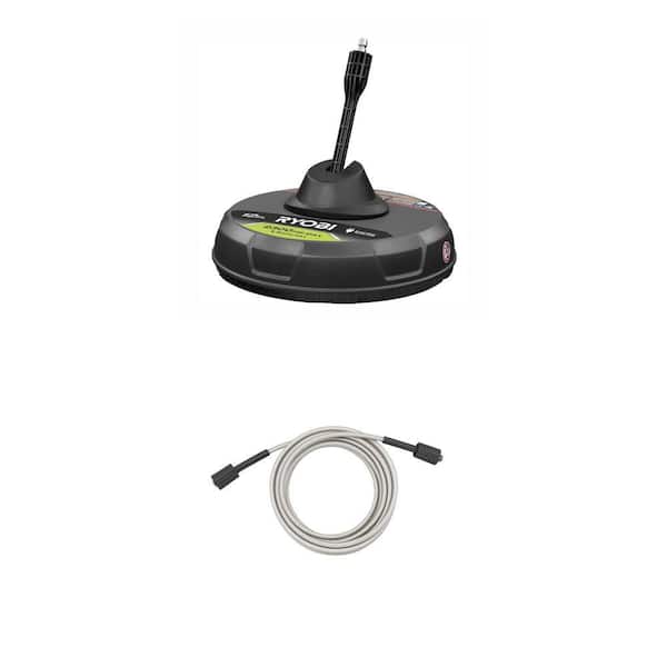 12 in. 2,300 PSI Electric Pressure Washer Surface Cleaner and 1/4 in. x 25 ft. Replacement Hose Combo