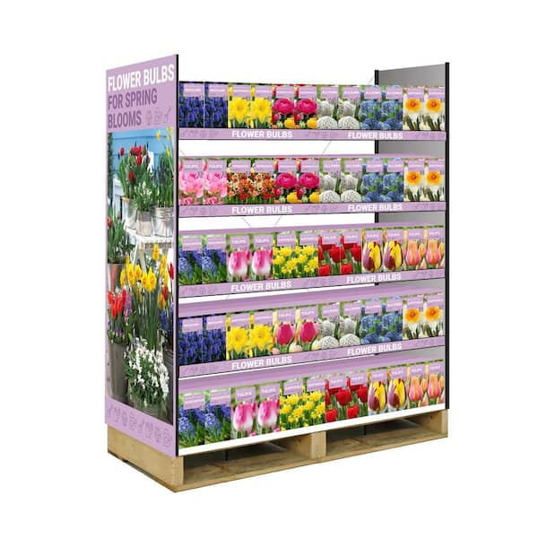 Garden State Bulb JM $14.98 Timbar Display #2 (138-Count)