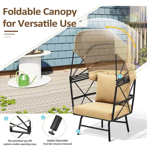 outdoor chairs for uneven ground