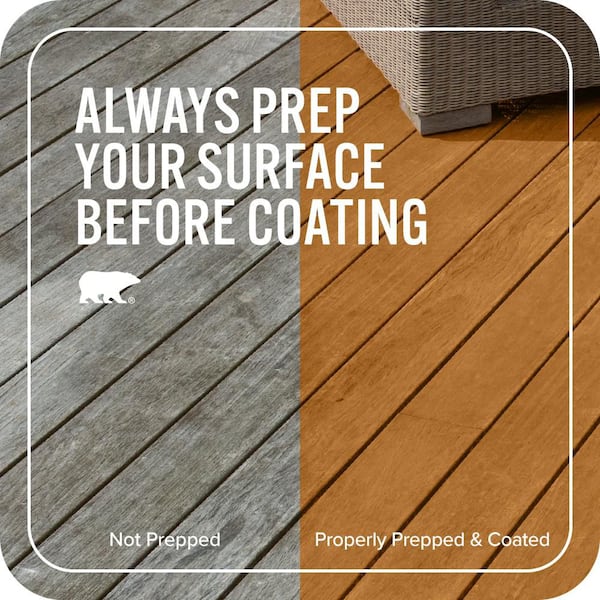 BEHR PREMIUM - 1 qt. #SC-137 Drift Gray Solid Color Waterproofing Exterior Wood Stain and Sealer