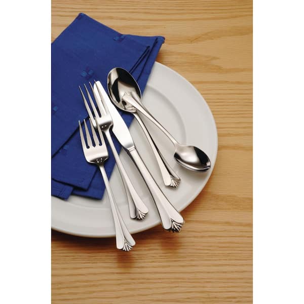 Details about   1 Dinner Fork Oneida Majestic 18/10 Stainless China 244297 Frost Plumes Glossy 