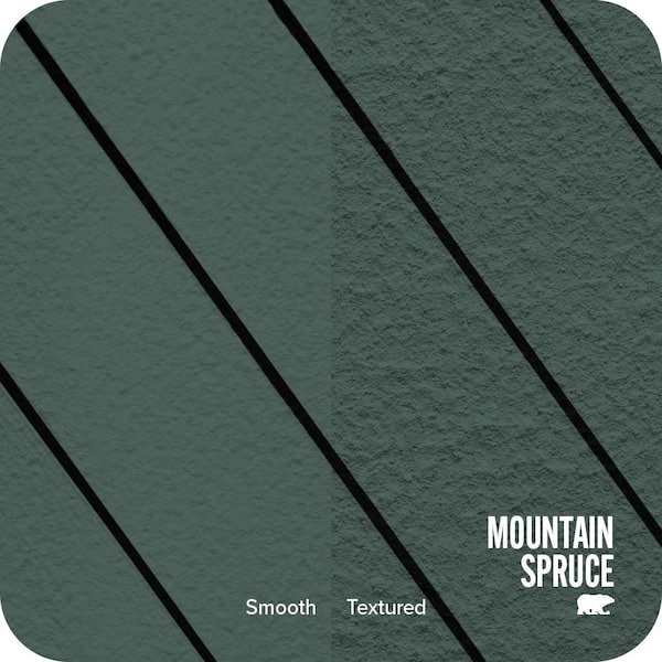 5 gal. #SC-114 Mountain Spruce Textured Solid Color Exterior Wood and Concrete Coating