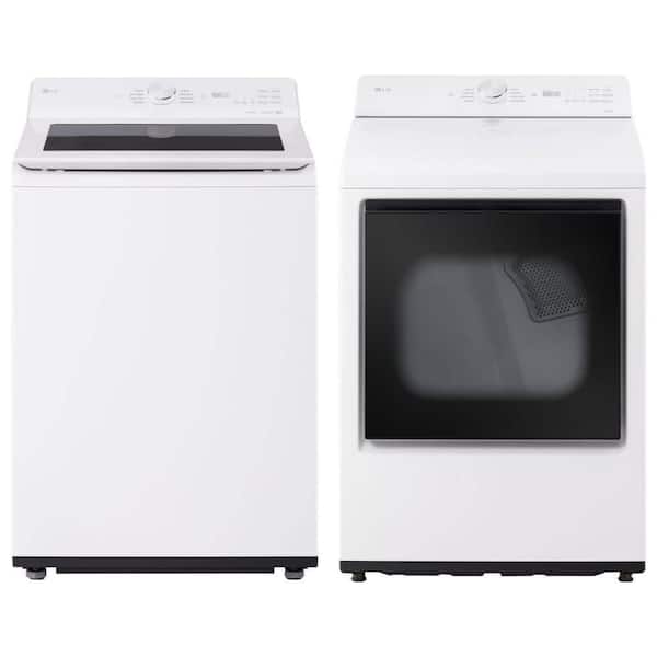 5.0 cu. ft. SMART Top Load Washer with TurboWash and 7.3 cu. ft. Dryer with AI Sensor Dry Set