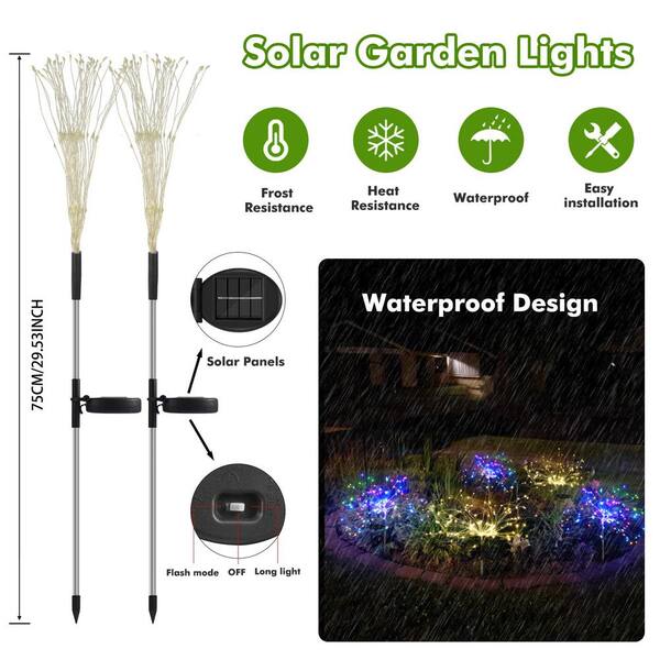 thumbnail image 2 of SUNNEST Solar Lights Outdoor, 150 LED Firework Light Jamaica 2 of 13