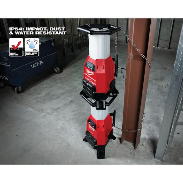 Milwaukee M18 ONE-KEY 18-Volt Lithium-Ion Cordless RADIUS Site Light and Charger (Tool-Only)