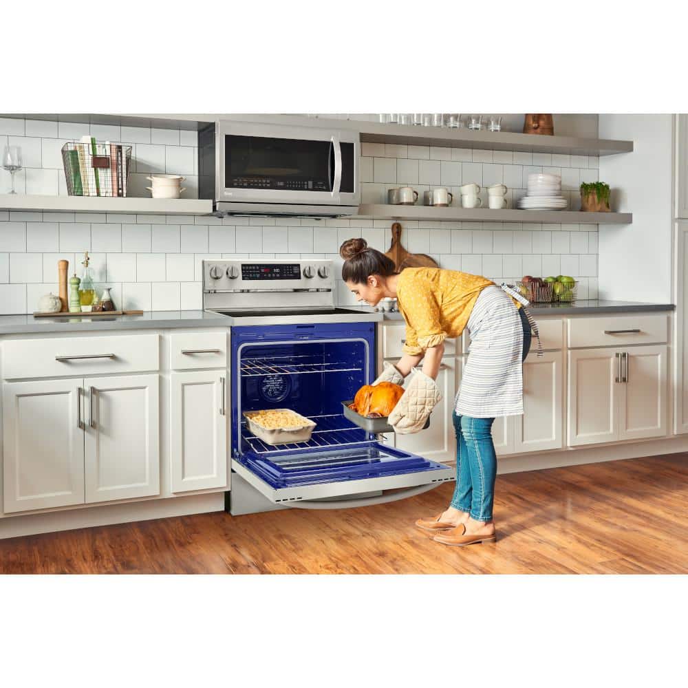 LG 30" Stainless Steel Smart Freestanding Electric Range