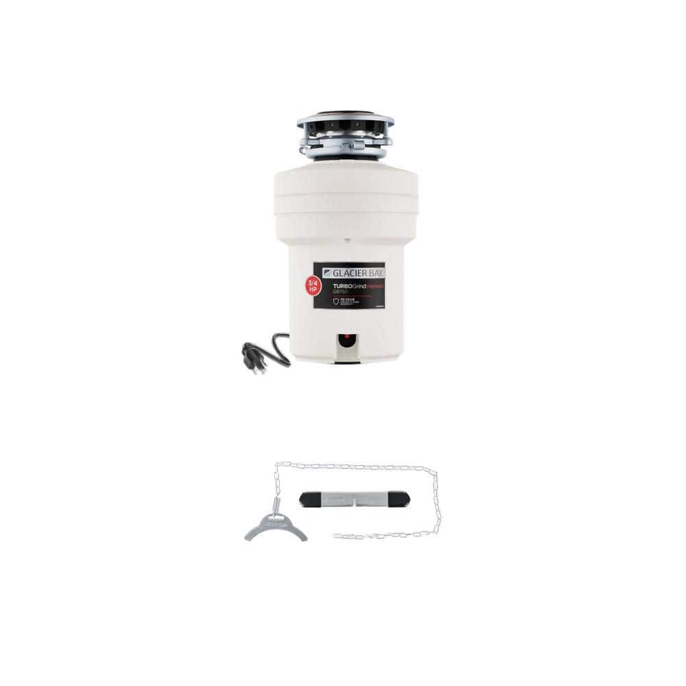 Glacier Bay Turbo Grind Premier 3/4 hp Continuous Feed Garbage