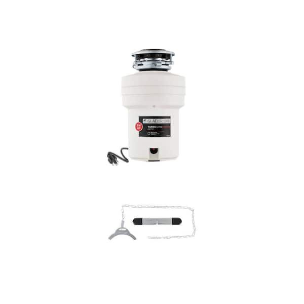 Husky Garbage Disposal Tool and Turbo Grind Premier 3/4 hp Disposal with Cord Combo