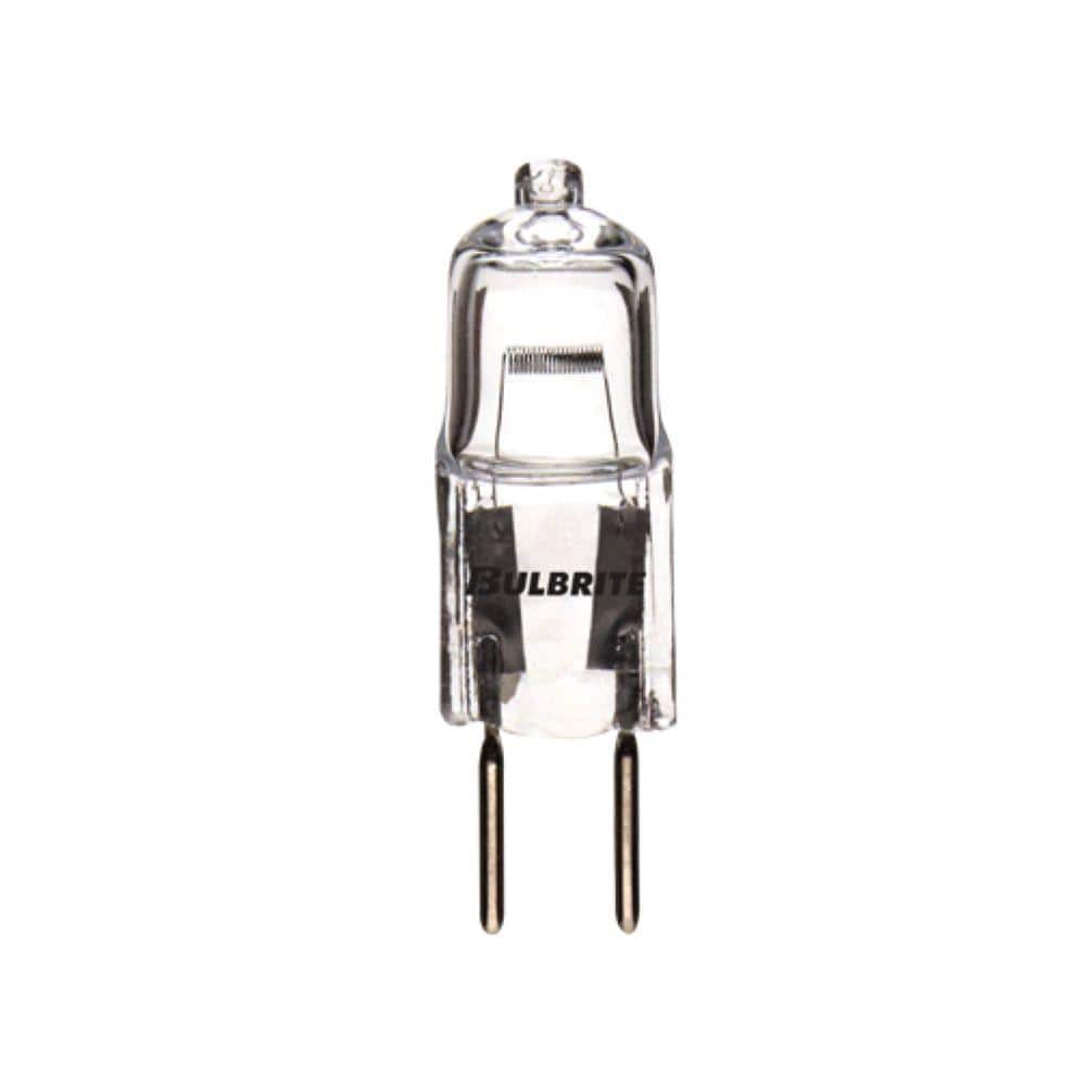 35-Watt Soft White Light T3 (GY6.35) Bi-Pin Screw Base Dimmable Clear Mini 