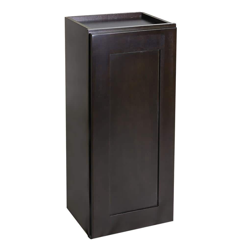 Design House Brookings Ready to Assemble Wall Cabinet in Espresso  9-Inch by 30-Inch by 12-Inch