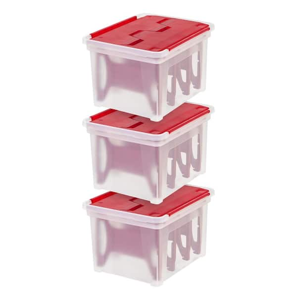 Weathertight Light Storage Box with Inserts