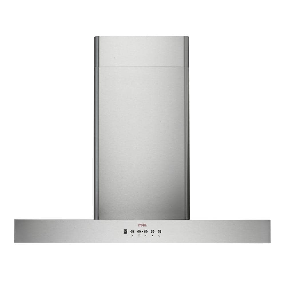 KOBE Range Hoods 30 in. 700 CFM Stainless Steel Wall Mount Perimetric Range Hood with Flame-Temp Sensor Auto On/Off and Fan Control, Silver