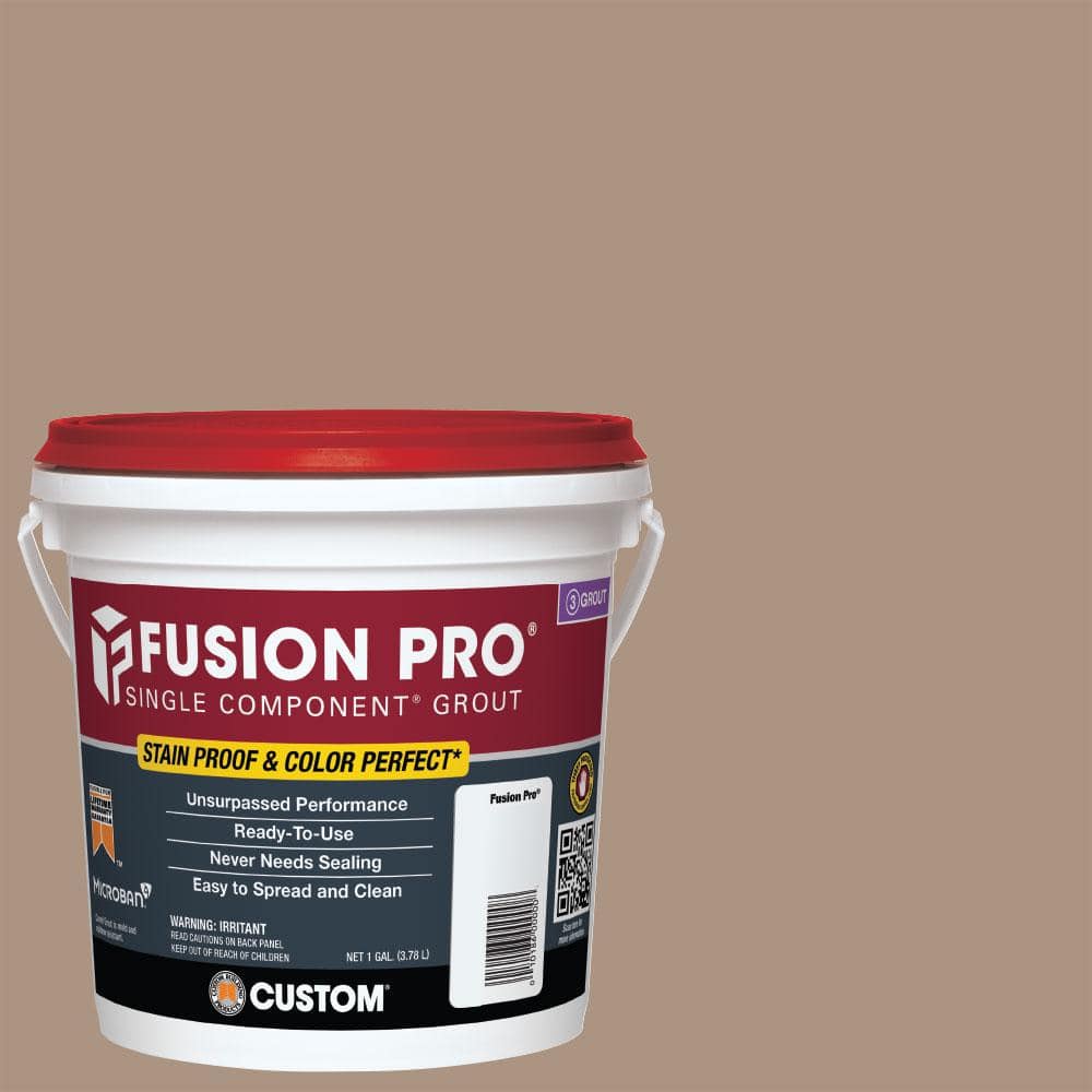 Custom Building Products Fusion Pro #135 Mushroom 1 gal. Single ...