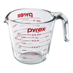 Prepware 2-Cup Measuring Cup with Red Graphics