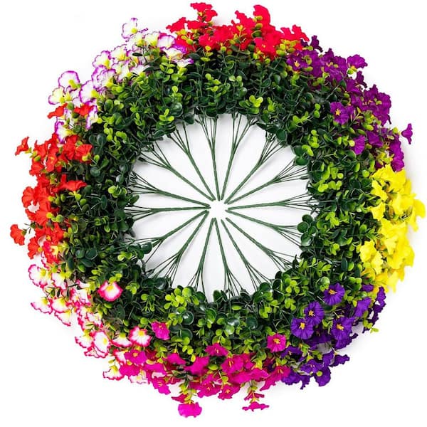 Artificial Morning Glory, 16-Bundles L0DL8SMV7Q - The Home Depot