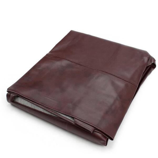 Hathaway 7 Ft Fitted Pool Table Cover, Leather Pool Table Cover
