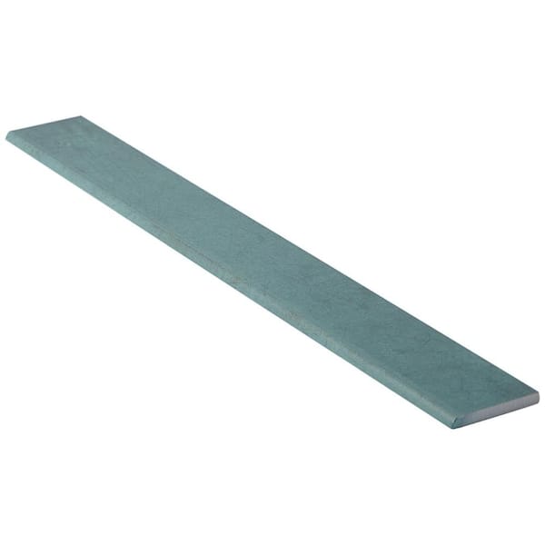 Forge Emerald Green 2.83 in. x 23.62 in. Matte Porcelain Floor and Wall Bullnose Tile Trim